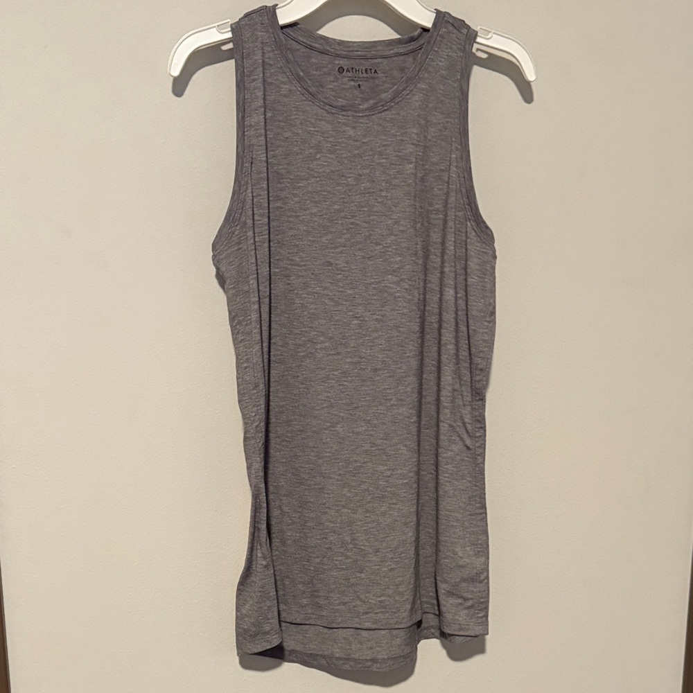 Athleta Women’s Charcoal Sleeveless Tank Top Size S